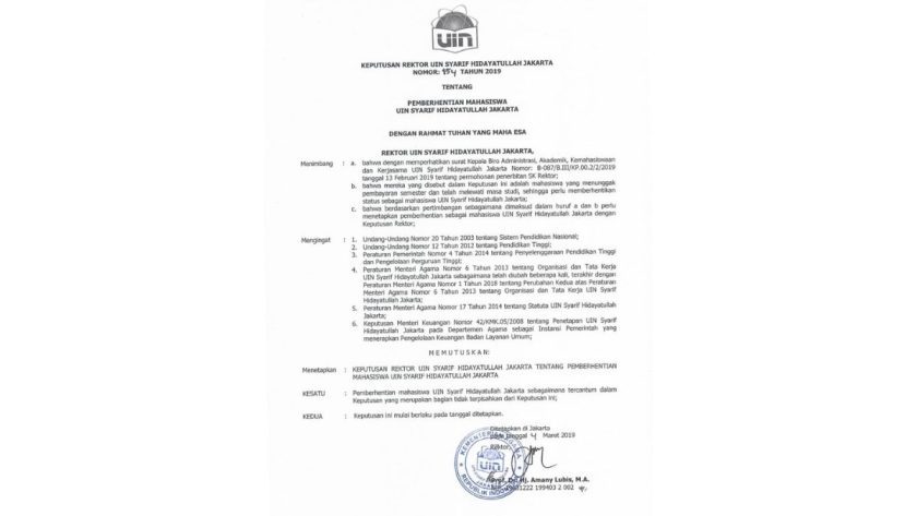 mahasiswa uin jakarta