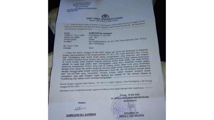 lapor polisi