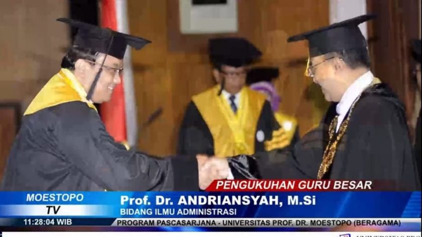 pengukuhan guru besar