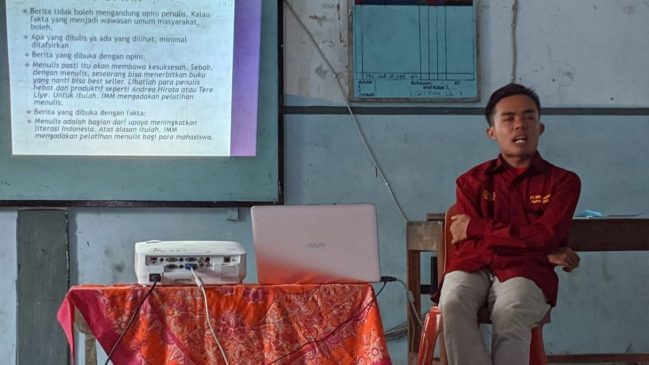 PK IMM STAIM Gelar Pelatihan Jurnalistik untuk Siswa, Begini Kegiatannya