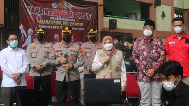 BAM Indonesia Apresiasi Polri Sukseskan Vaksinasi Serentak di 34 Titik Jabodetabek