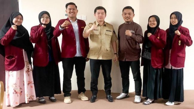 PC IMM UIN Raden Fatah Audiensi bersama Adzanu Wakil Ketua DPRD Kota Palembang