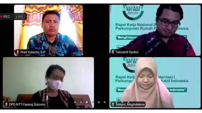 Dewan Pengurus Pusat Rumah Produktif Indonesia Gelar Rakernas
