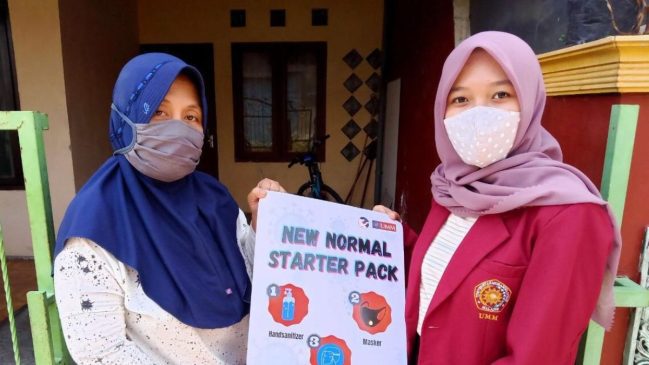 Era New Normal, Mahasiswa UMM Beri Edukasi Pada Warga Sidoarjo