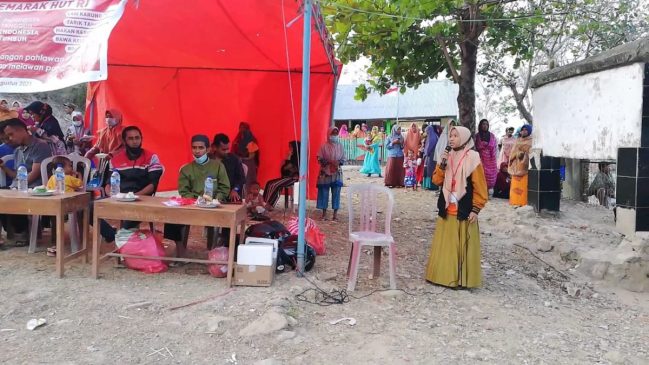 Melawan Pandemi Jadi Tema HUT 76 RI di Desa Londu