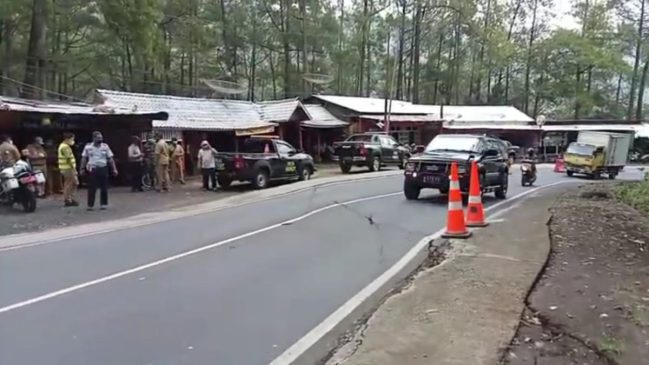 Jalan Lintas Batu – Kediri Ambles, PII Cabang Kota Batu Beri Tanggapan