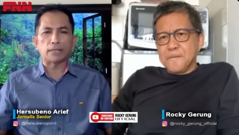 Rocky Gerung Said Iqbal