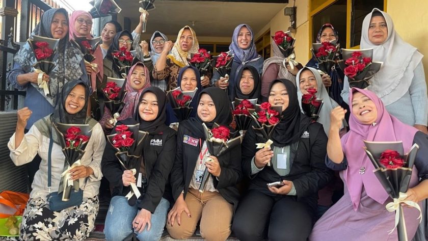 pelatihan bucket bunga