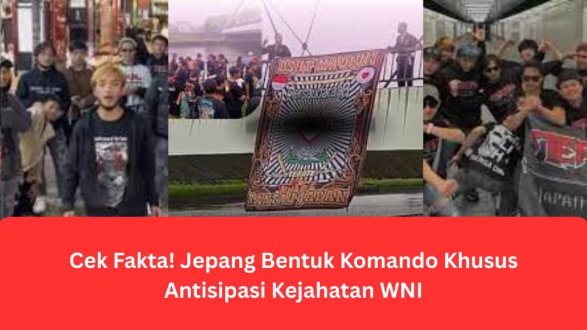 Jepang Buat Pusat Komando Akibat Ulah Oknum WNI Nakal, Cek Faktanya