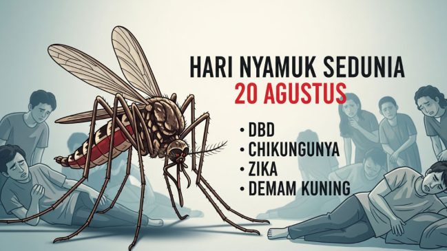 Ada Hari Nyamuk Sedunia Tanggal 20 Agustus, Hah?
