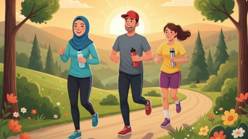 minuman joggging jarak jauh