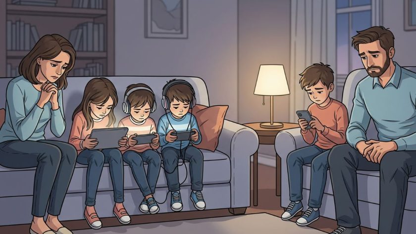 anak kecanduan gadget