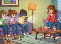 kecanduan gadget anak