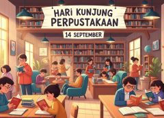 hari kunjung perpustakaan