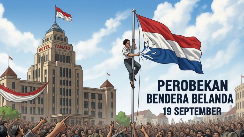 hari perobekan bendera belanda