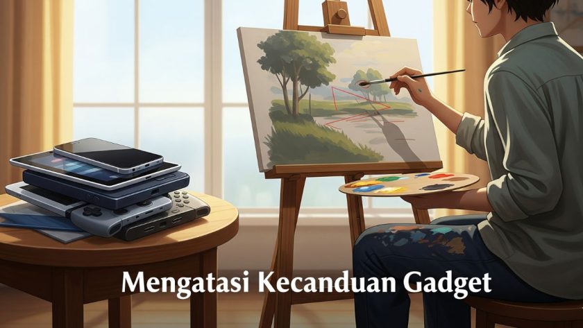 mengatasi kecanduan gadget