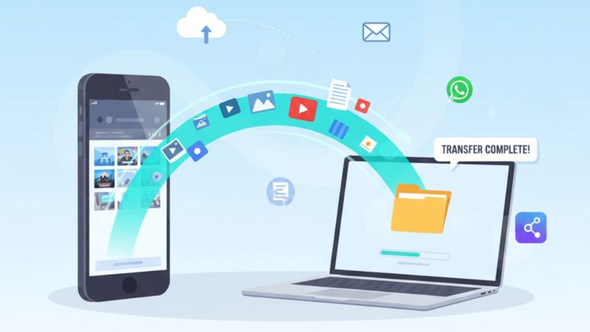 kirim file tanpa kabel