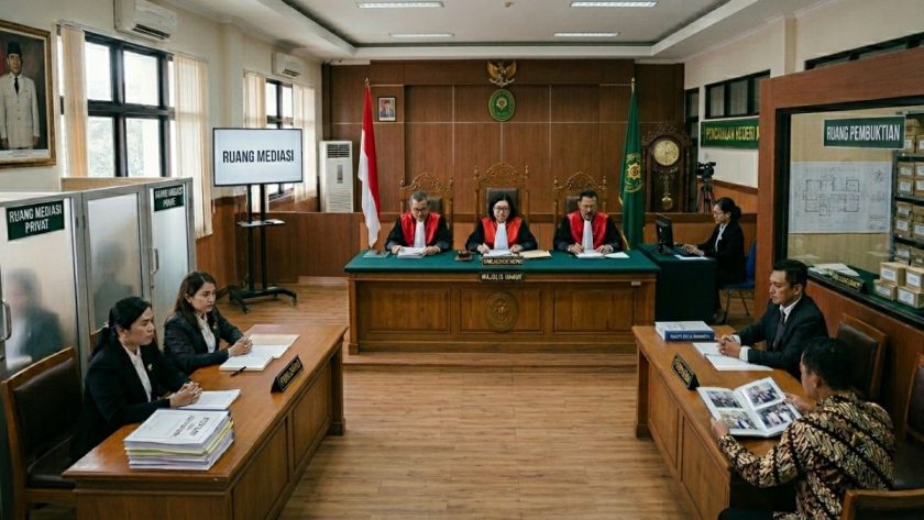 5 Tahapan Persidangan Perdata