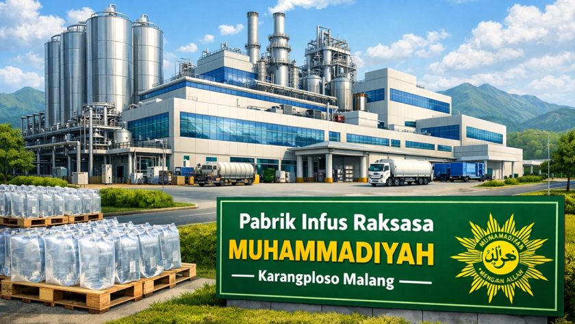 Pabrik Infus Raksasa Muhammadiyah di Malang