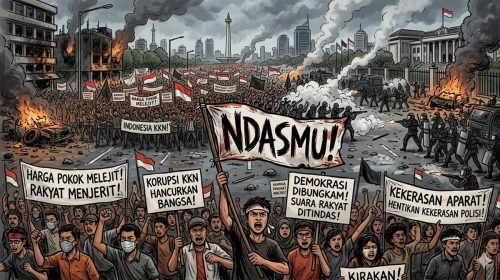 Bagaimana Alur Skema Pergerakan Massa pada Kerusuhan 1998