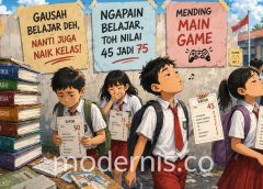 Naik Kelas jadi Kewajiban, Belajar Mulai Ditinggalkan