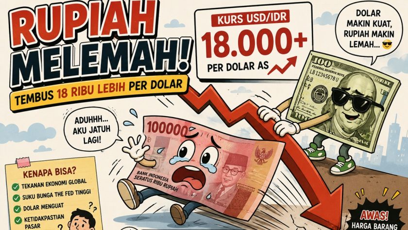 Rupiah Anjlok 18K, 5 Faktor Domestik yang Jadi Biang Kerok!
