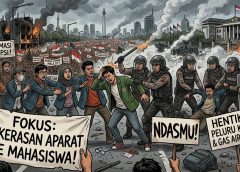 Skema Massa dari Daerah ke Nasional pada Kerusuhan 1998